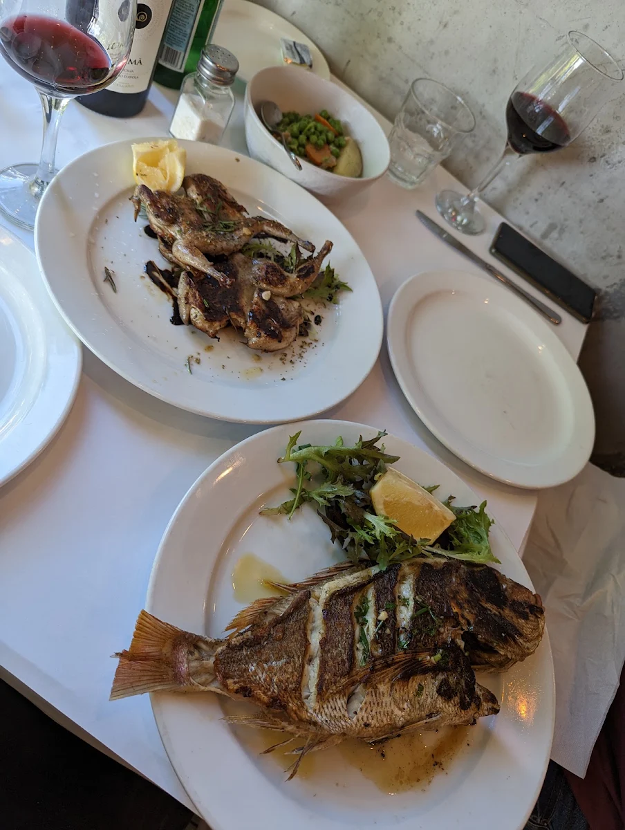 Whole Snapper, Little Sicily Ristorante