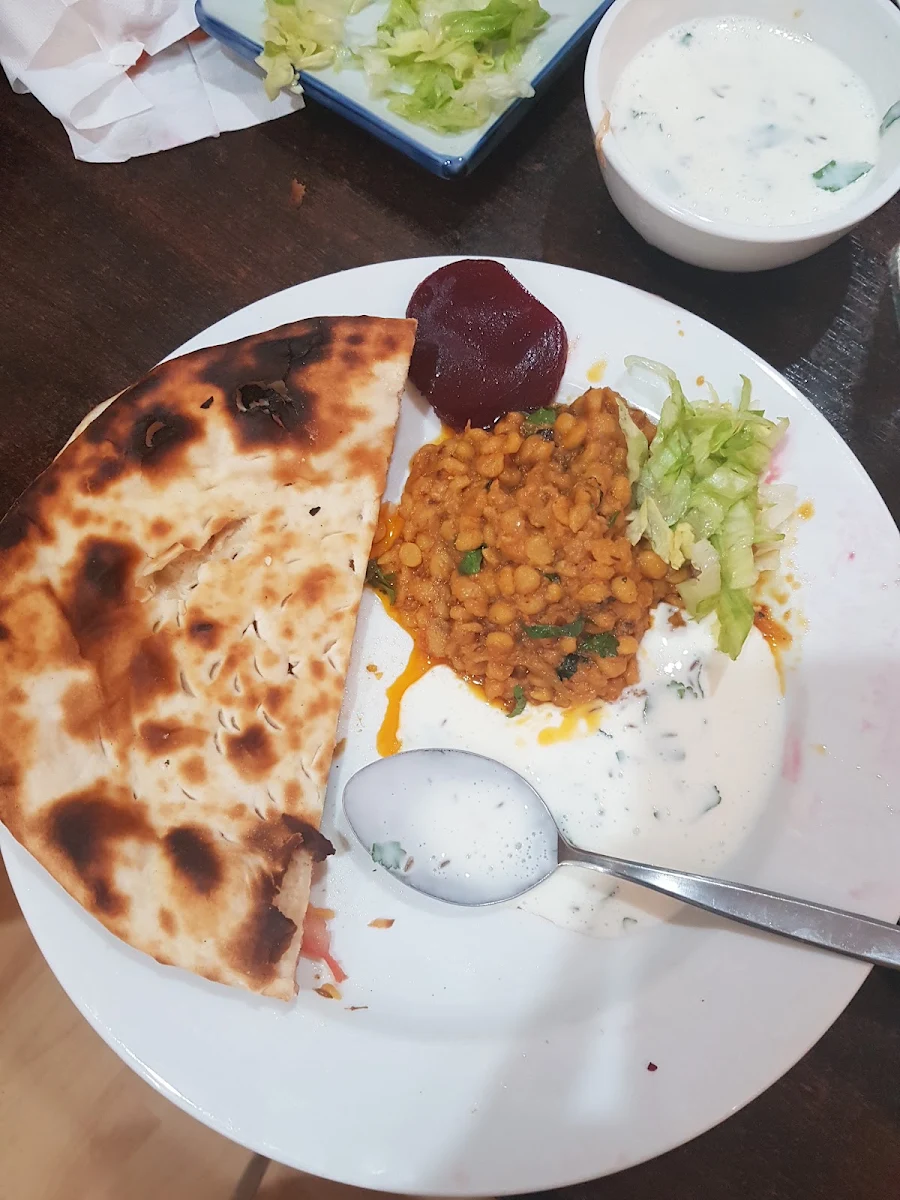 Chana Daal with Naan