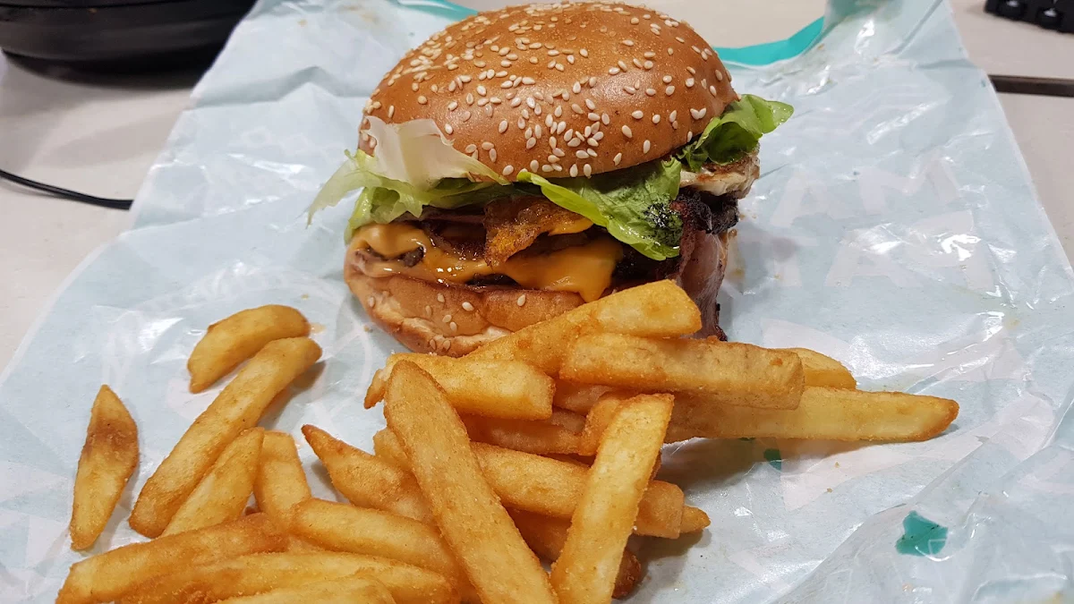 Burger and Fries