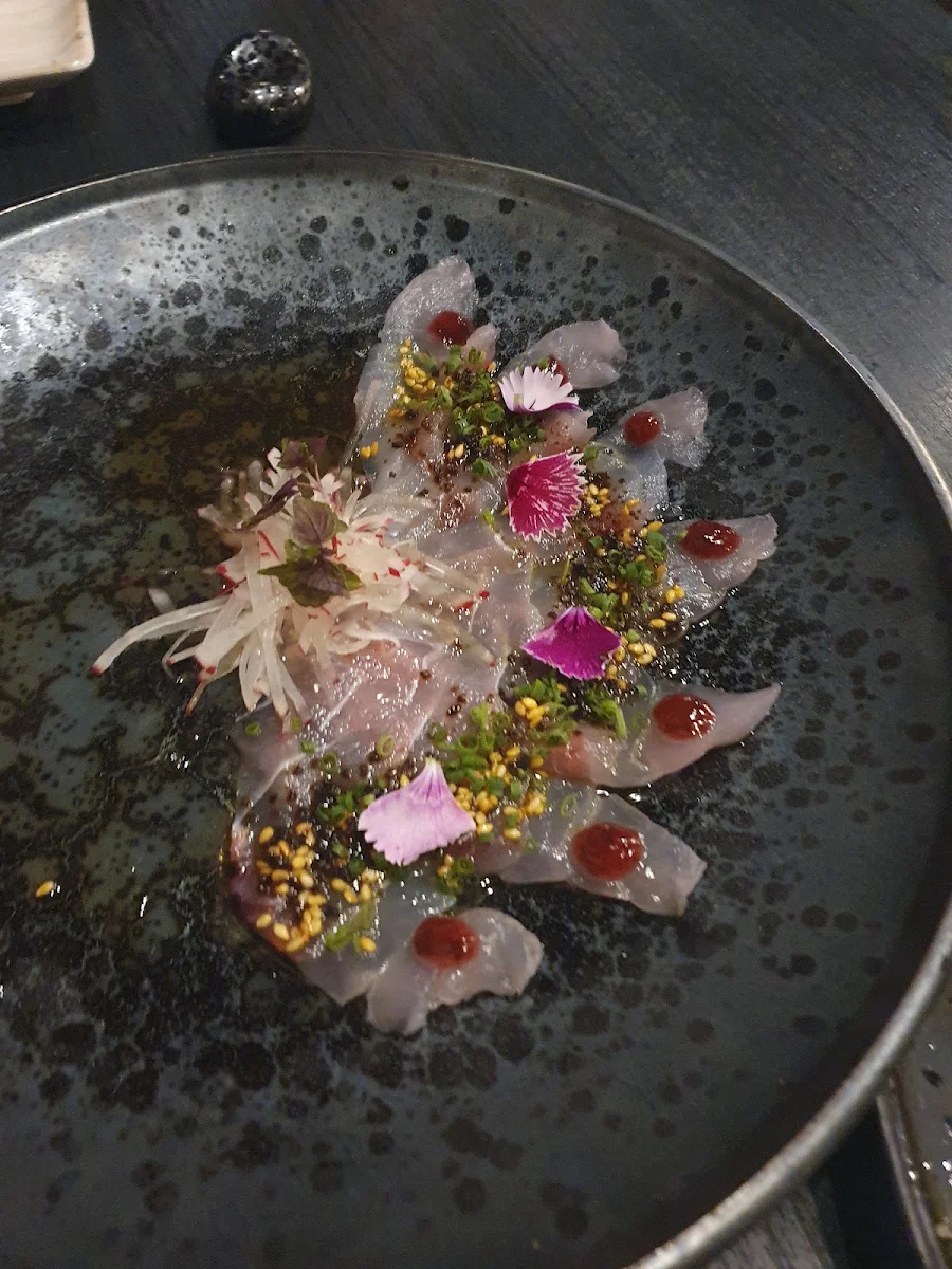 Thinly Sliced Snapper, Yamagen Japanese Restaurant