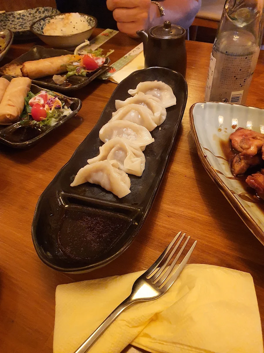 Dumplings, Sakura Sushi Japanese Restaurant