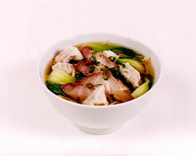 BBQ Pork Wonton Noodle Soup