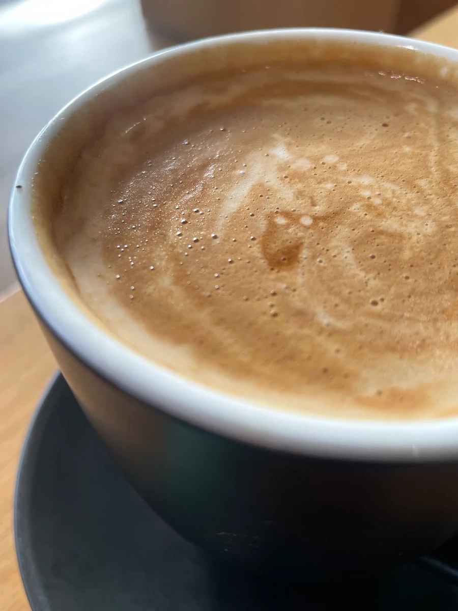 Flat White with Almond Milk