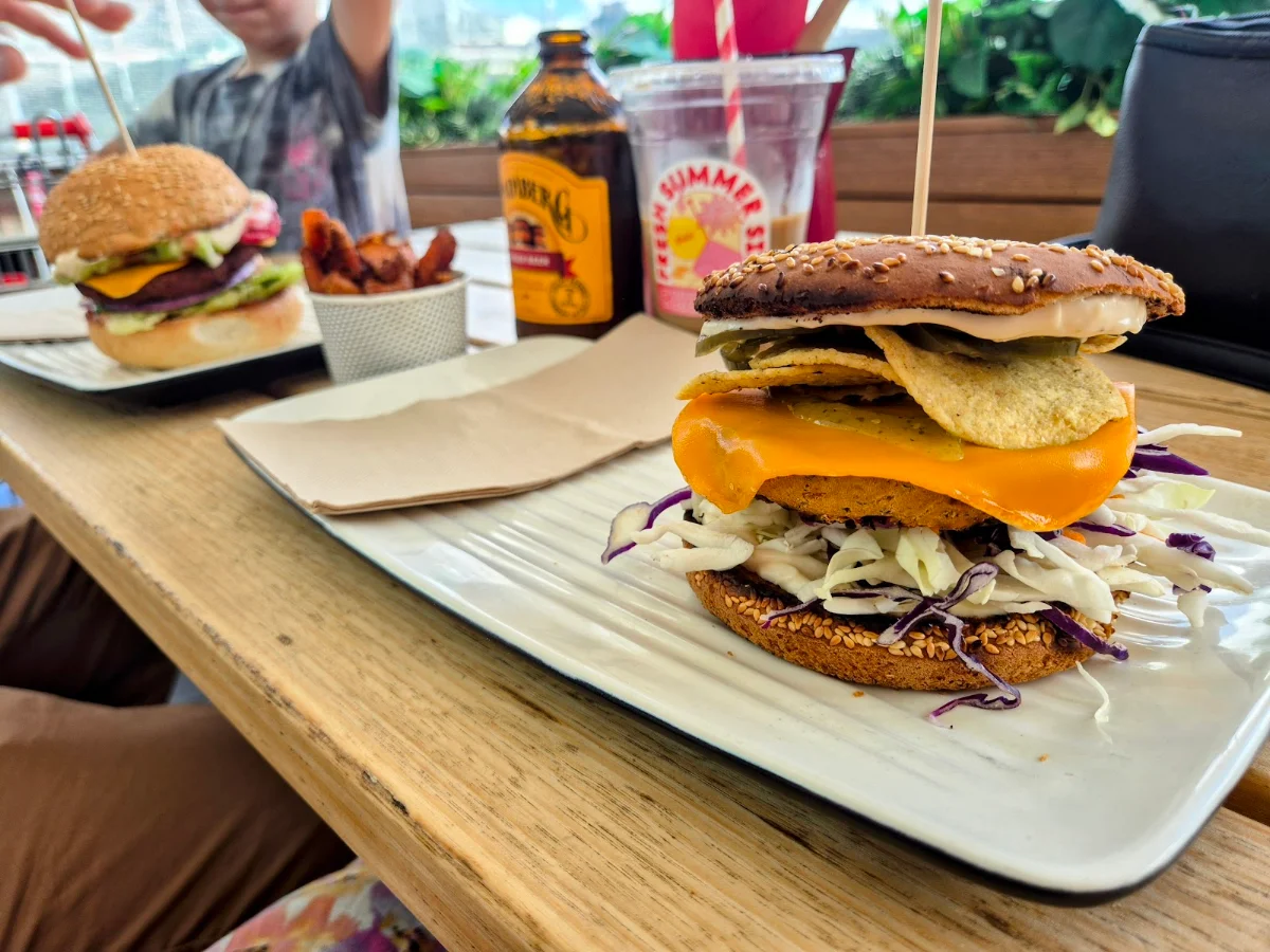 Vegan Mexican Burger with Gluten Free Bun