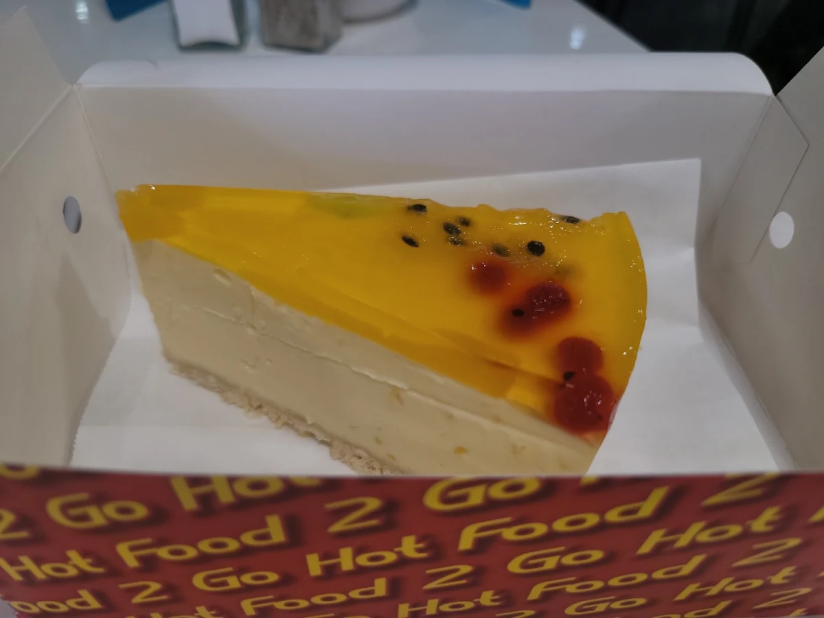 Fruit Cheesecake, Cascades Cafe