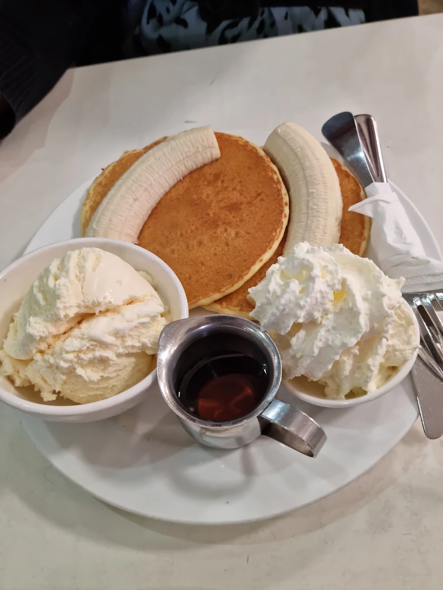 Pancakes, Cascades Cafe