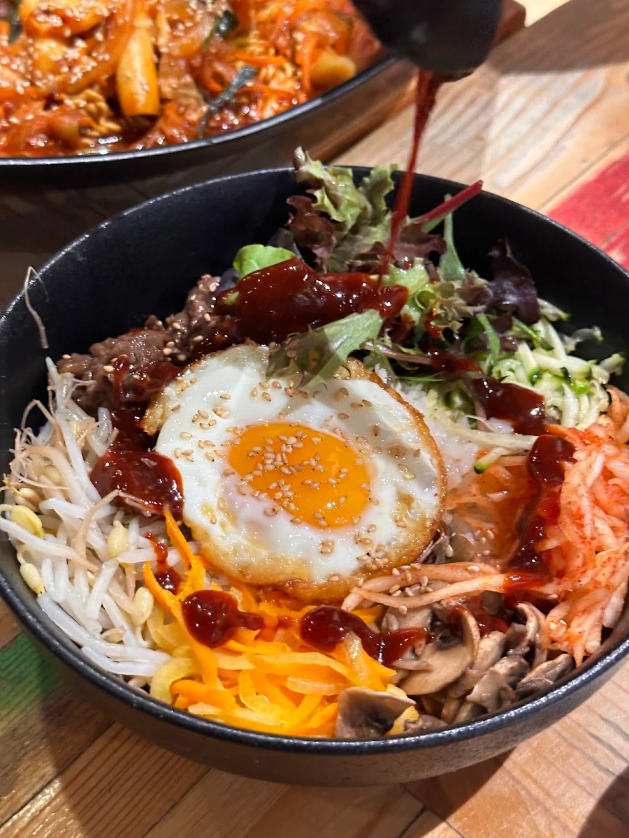 Spicy Chicken Bibimbap