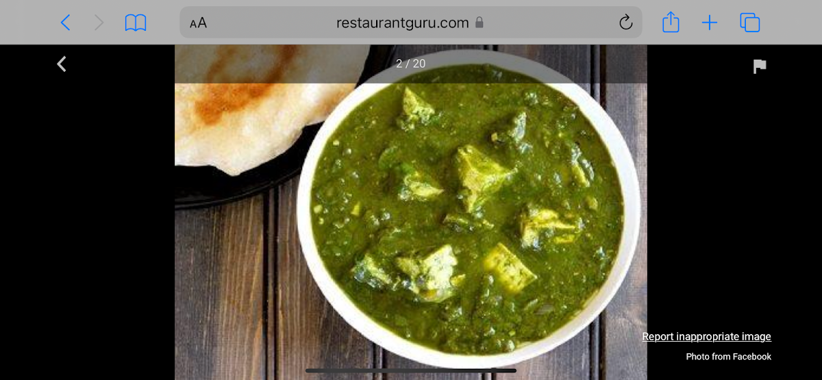 Palak Paneer, Indian Masala Food
