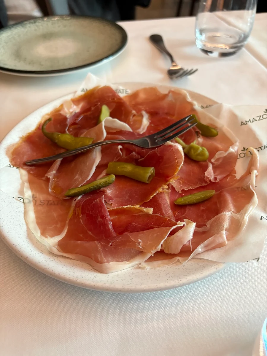Prosciutto, Amazon State Restaurant