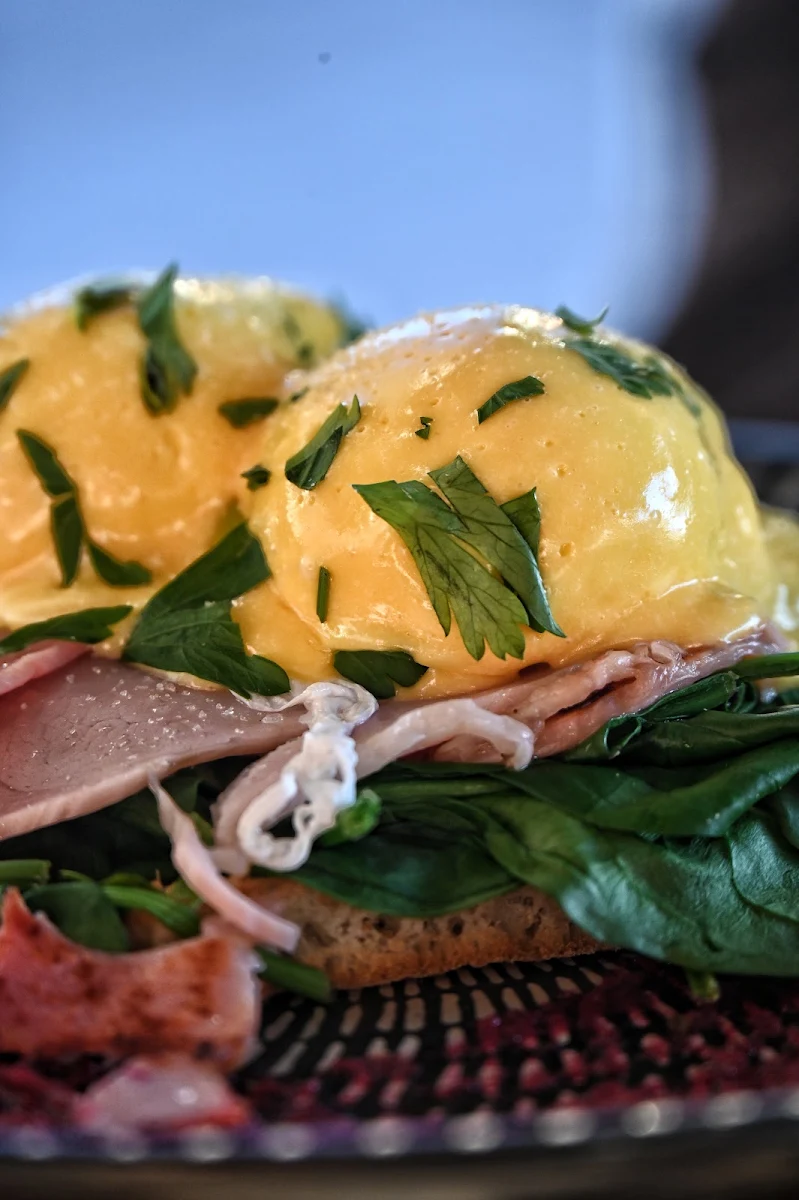 Eggs Benedict, The Bogey Hole Cafe