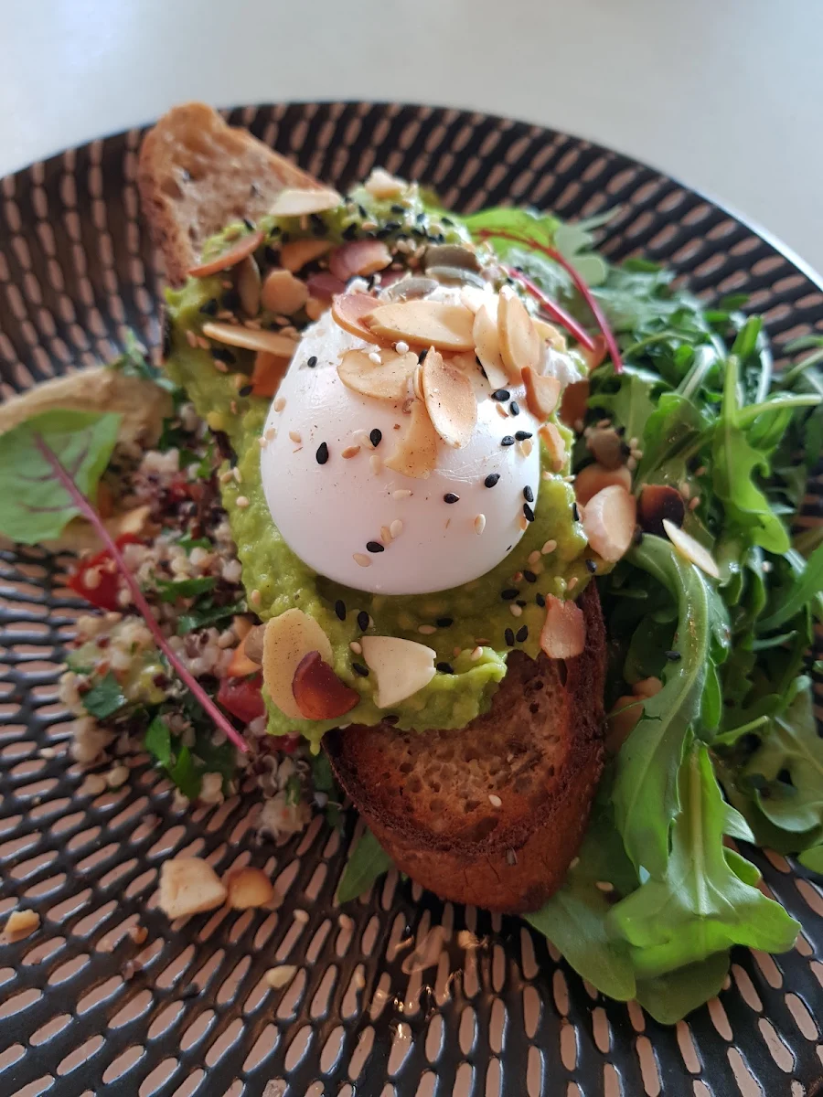 Summer Smashed Avocado, The Bogey Hole Cafe