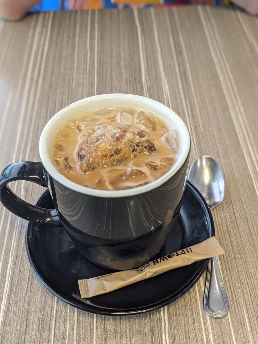 Iced Latte, SPILL THE BEANS CAFE