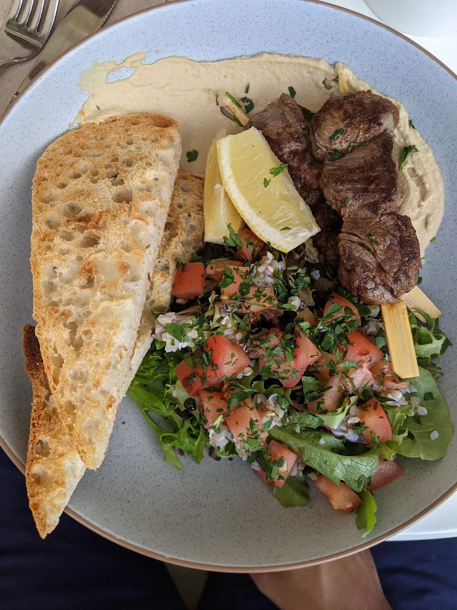 Chermoula Spiced Beef Skewers