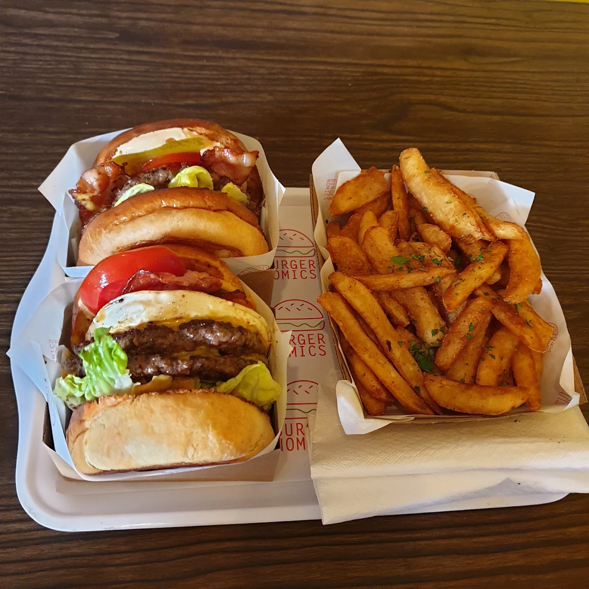 Baconator Double Trouble Beer Battered Fries