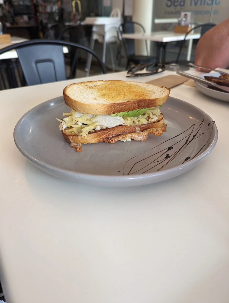 Chicken and Avocado Toastie