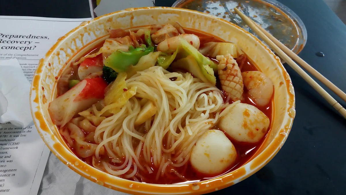 Seafood Tom Yum Noodle Soup
