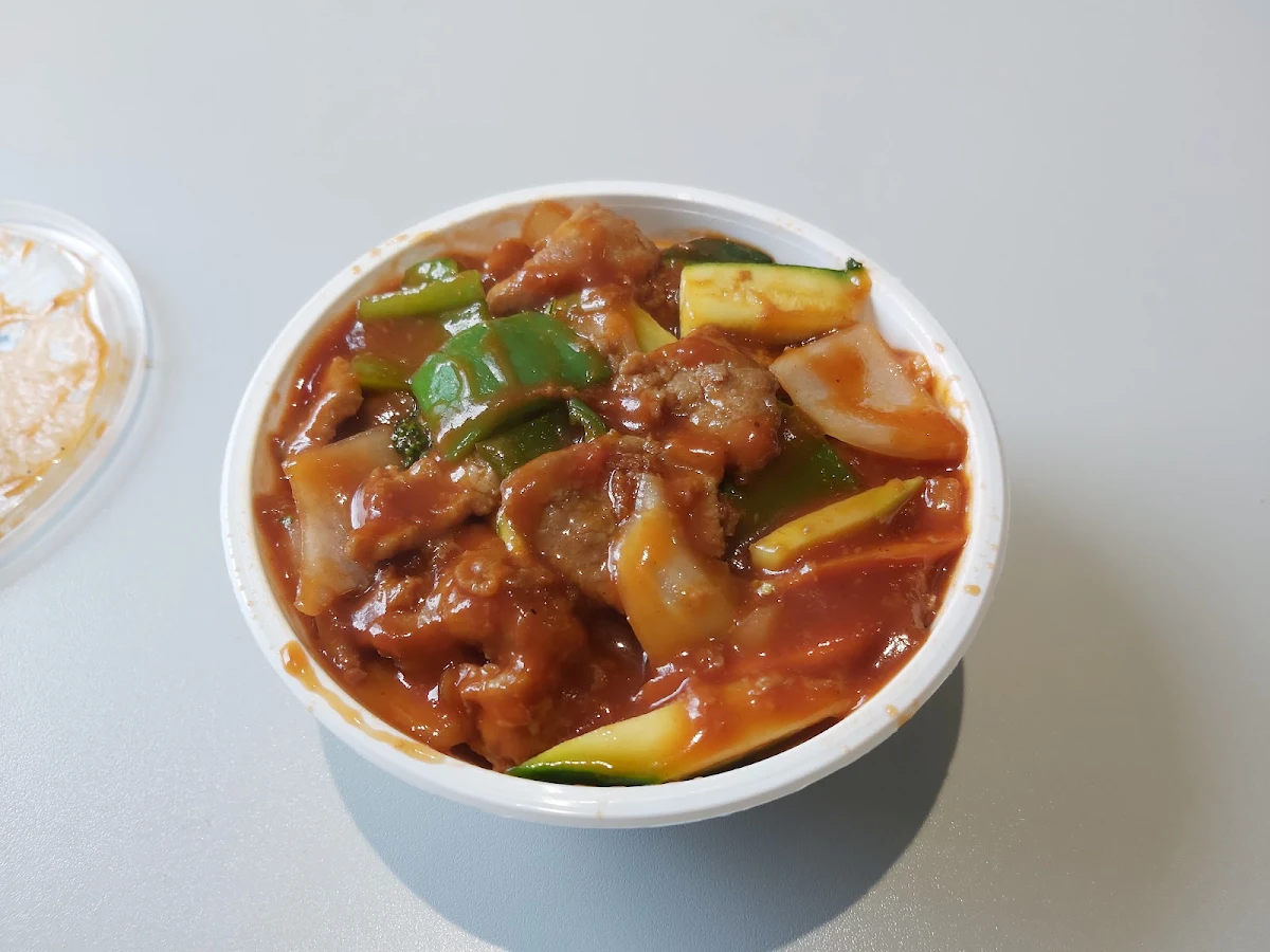Tomato Beef on Rice
