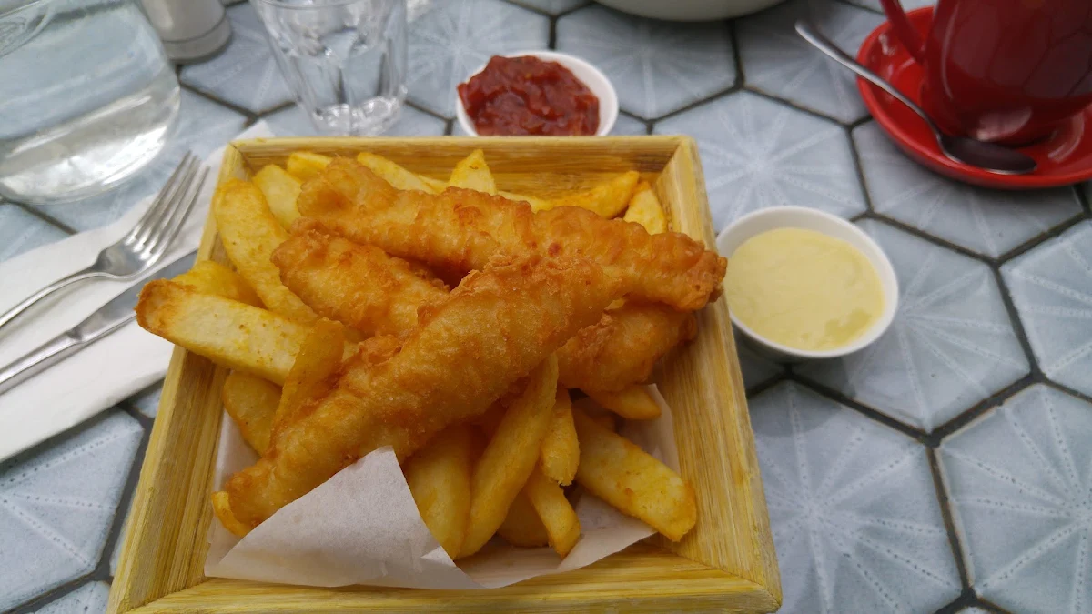 Fish & Chips, Wombat Hill House, Daylesford