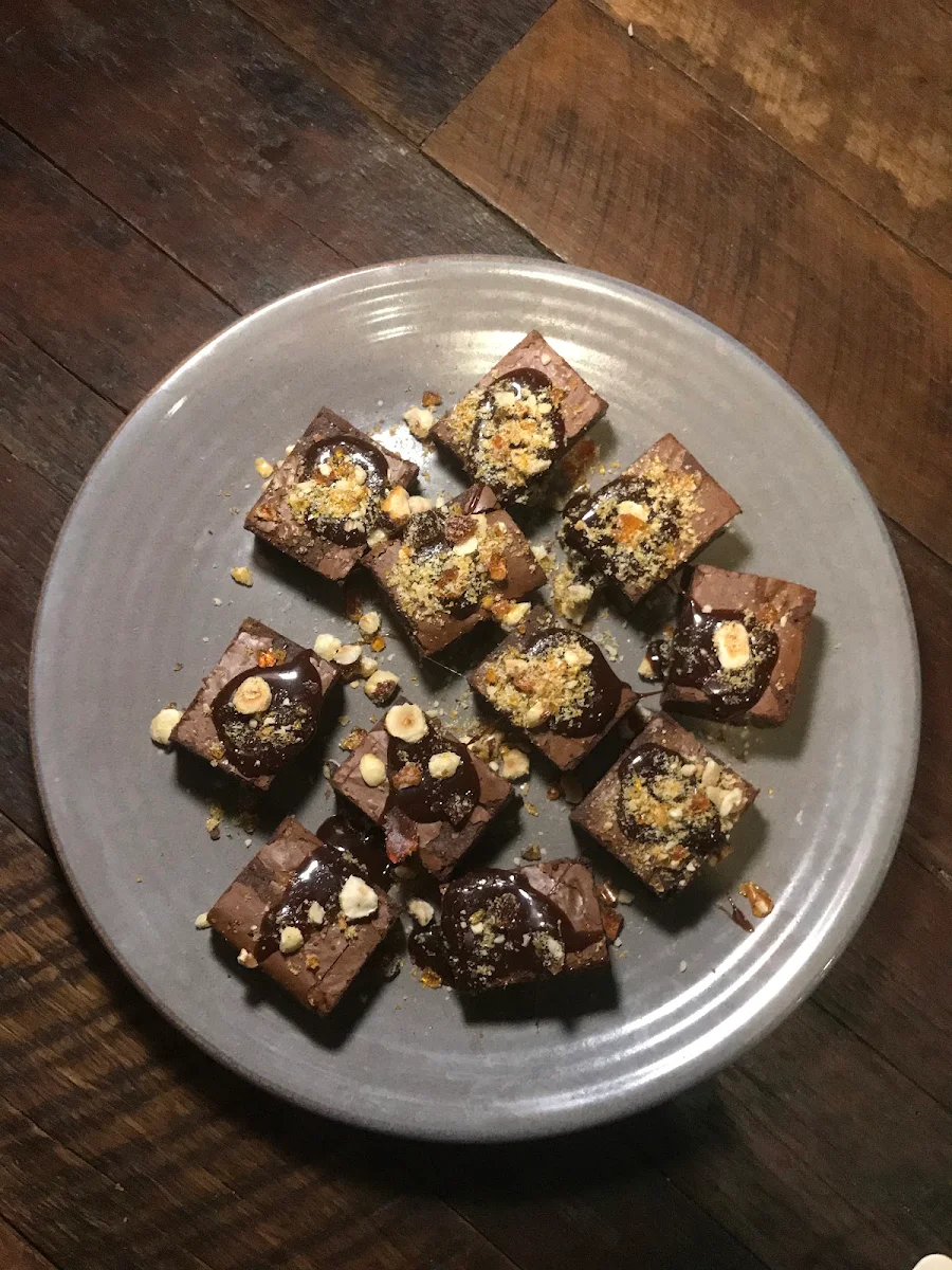 Chocolate Hazelnut Brownie