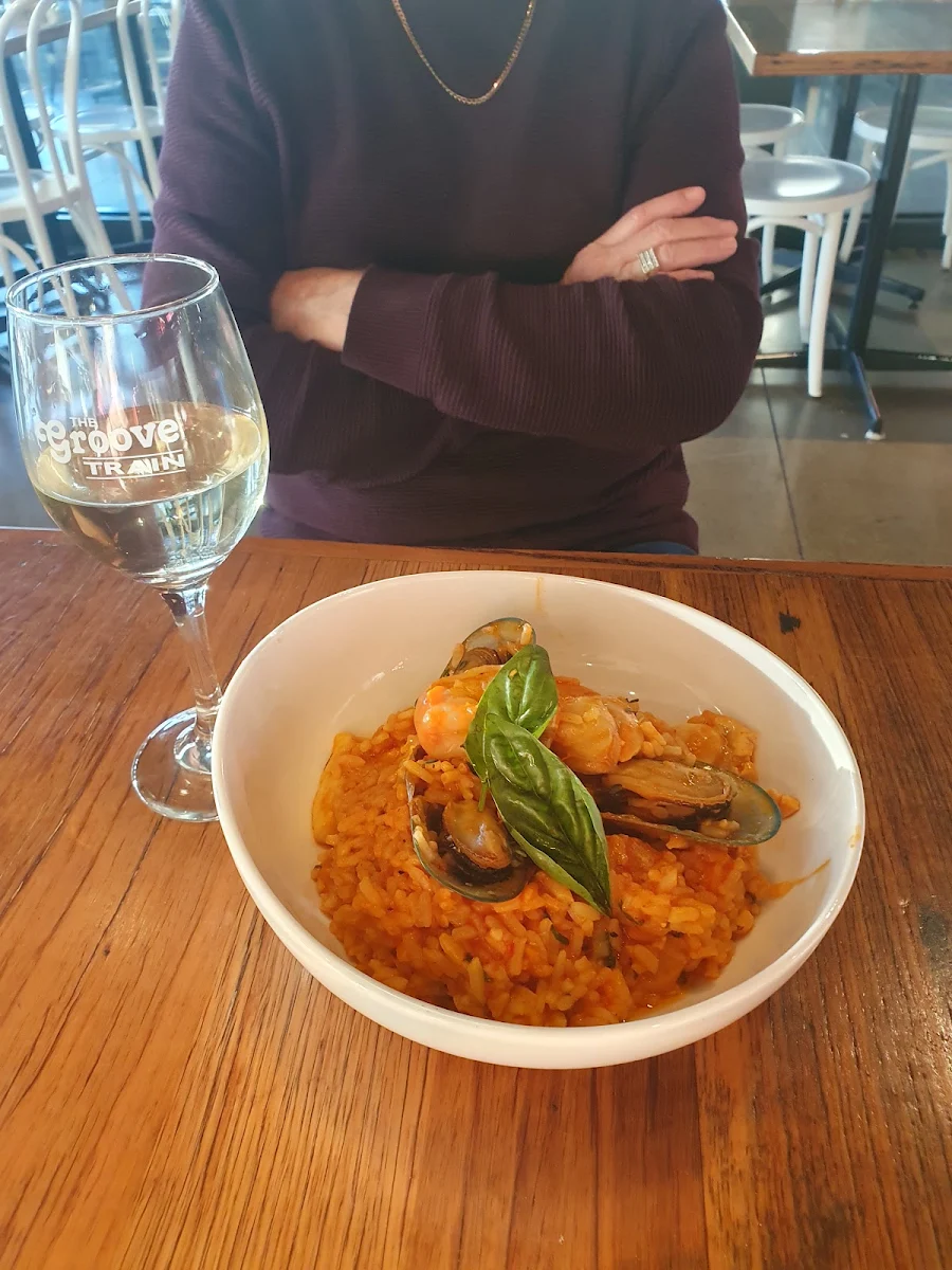 Seafood Risotto, The Groove Train Epping