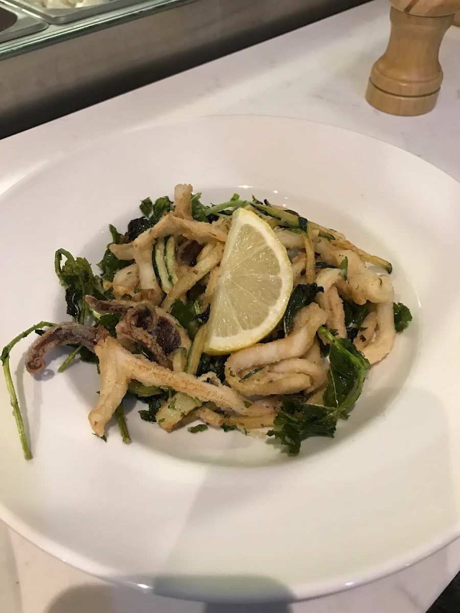 Calamari, Pizza d'Asporto