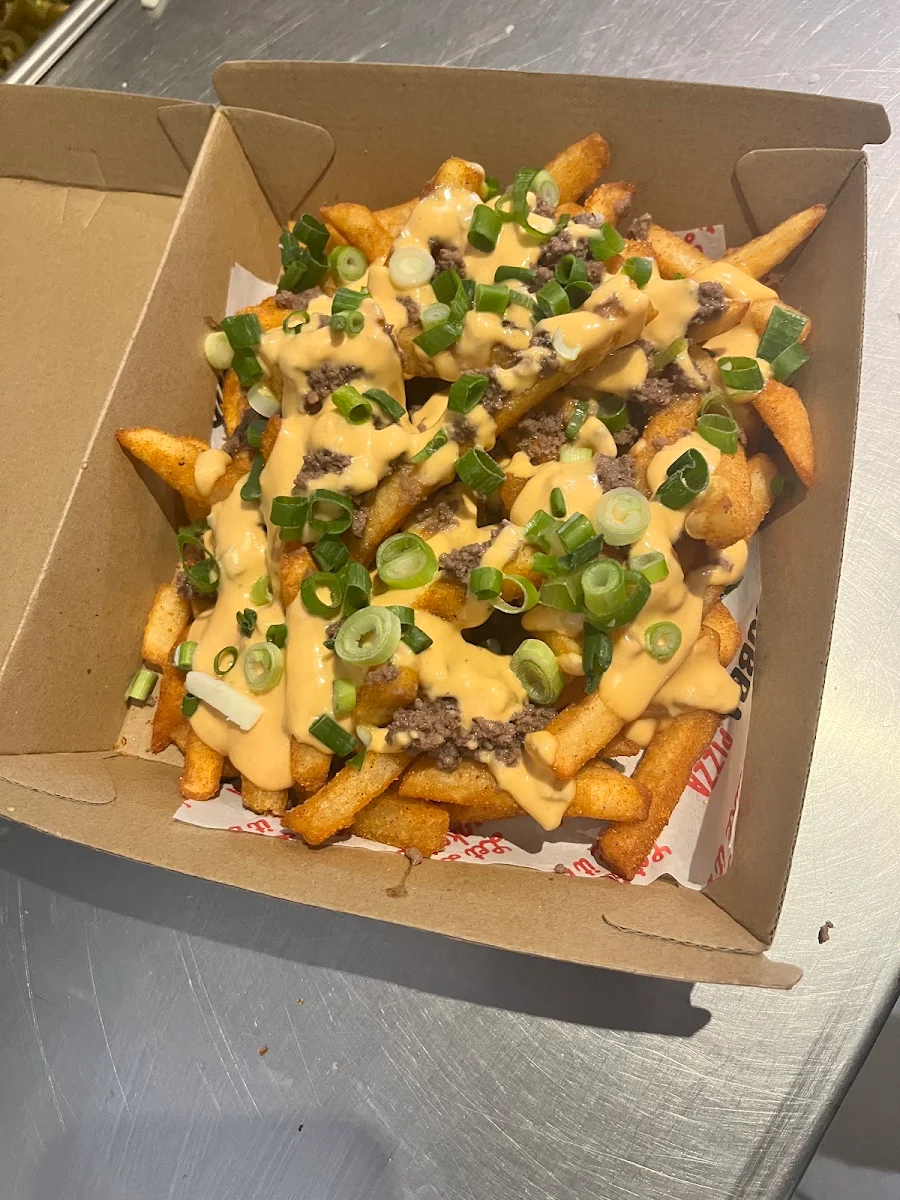 Loaded Mac Chips, Bubba Pizza Pakenham