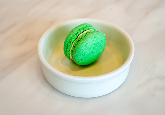 Pistachio Macaron, Dessert Corner On Wheels Clayton