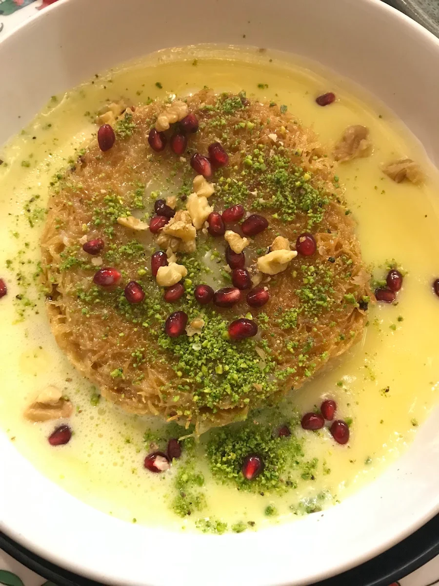 Kunefe, Pasha's Restaurant