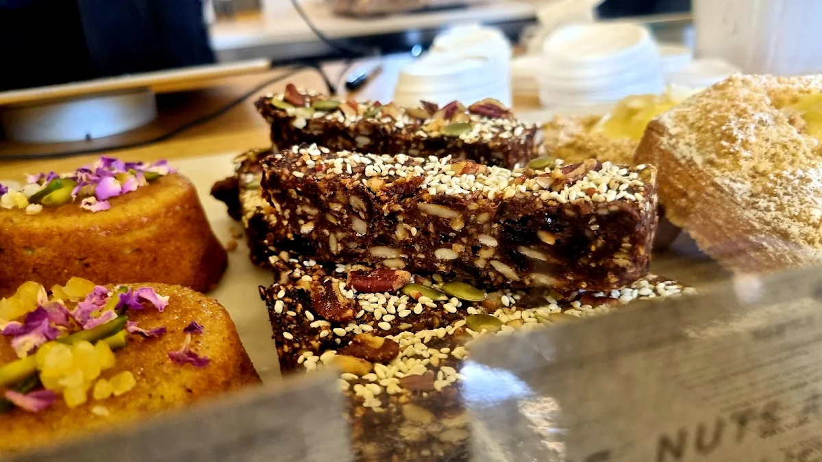 Fig & Nuts Slice, Toby's Estate Flagship Cafe Barangaroo Tower 2
