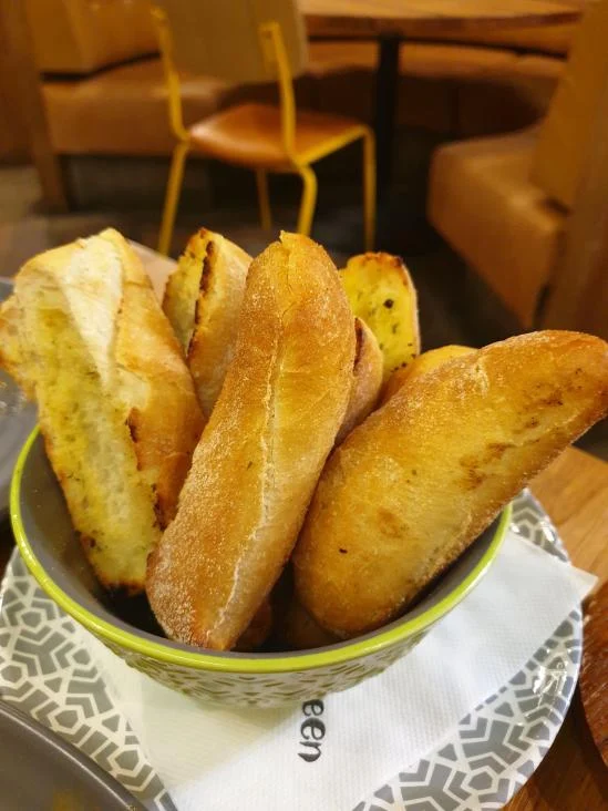 Garlic Bread, Nando's Fountain Gate