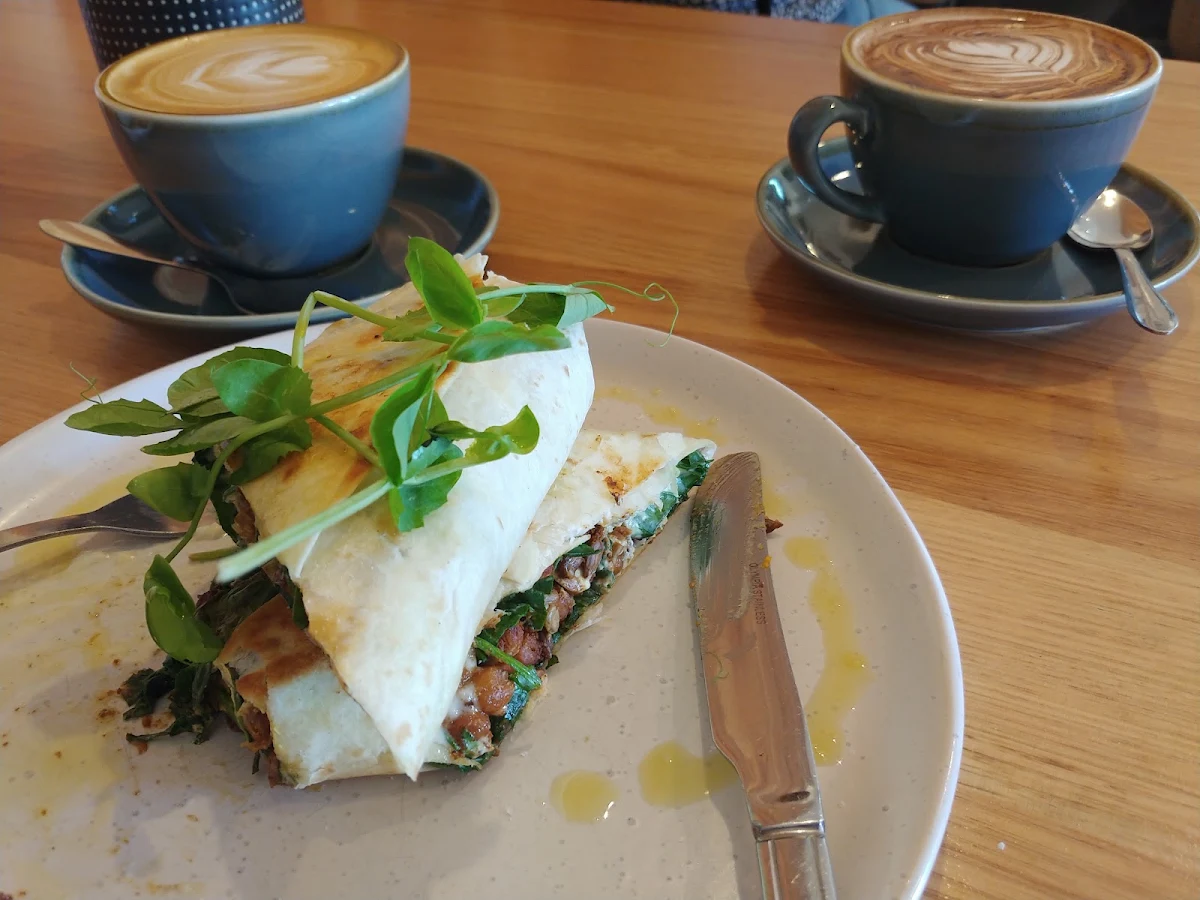 Pumpkin and Chickpea Wrap