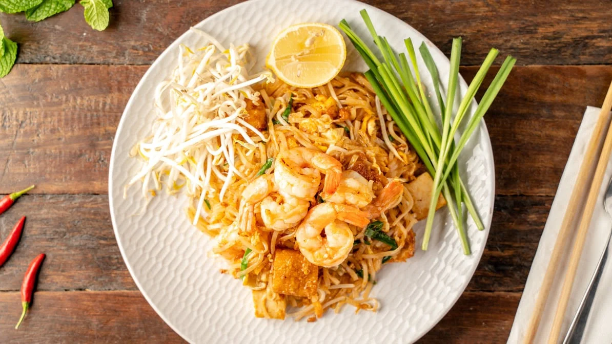 Pad Thai Woon Sen Prawns