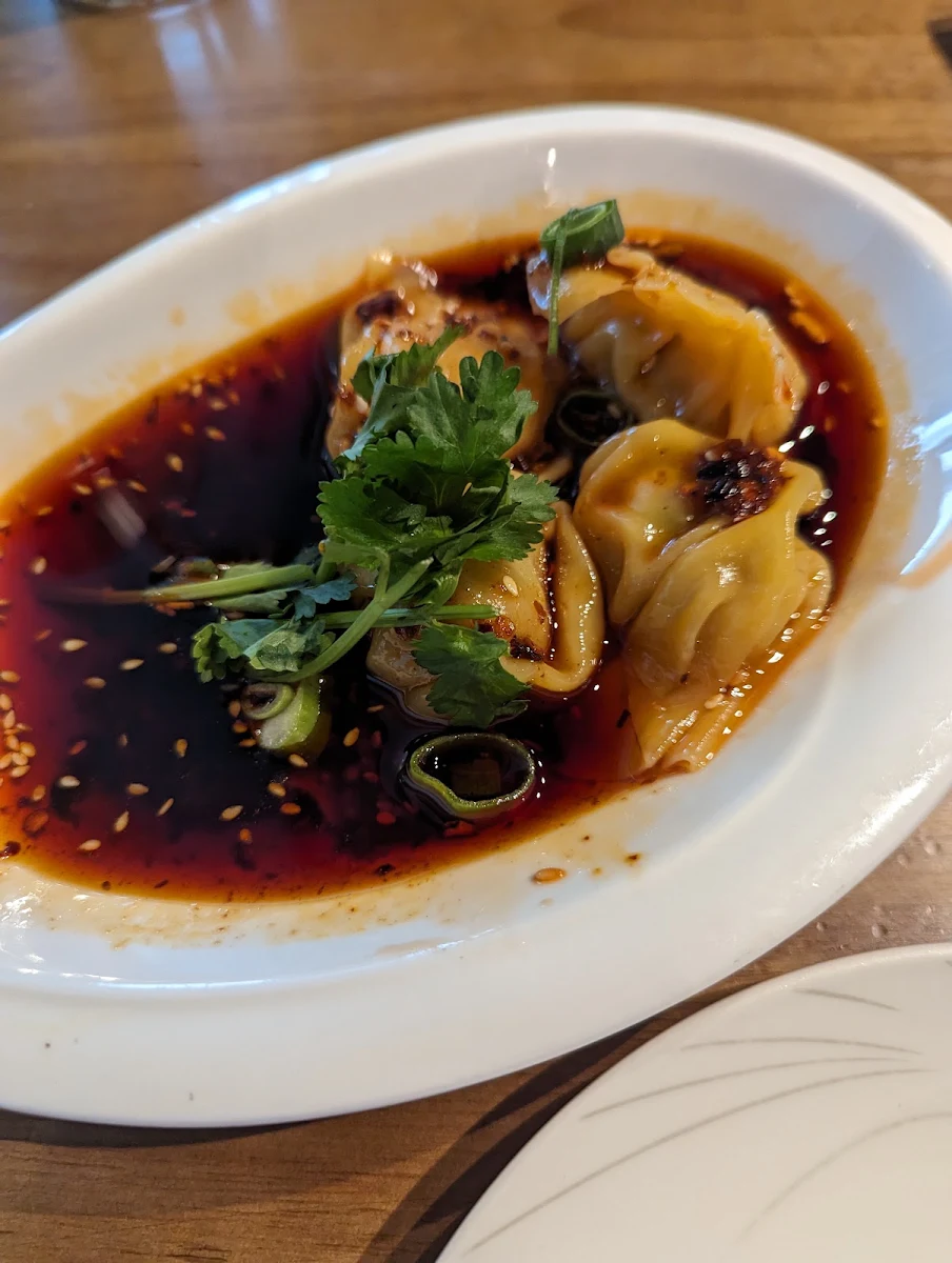 Sichuan-Style Wontons in Chili Oil