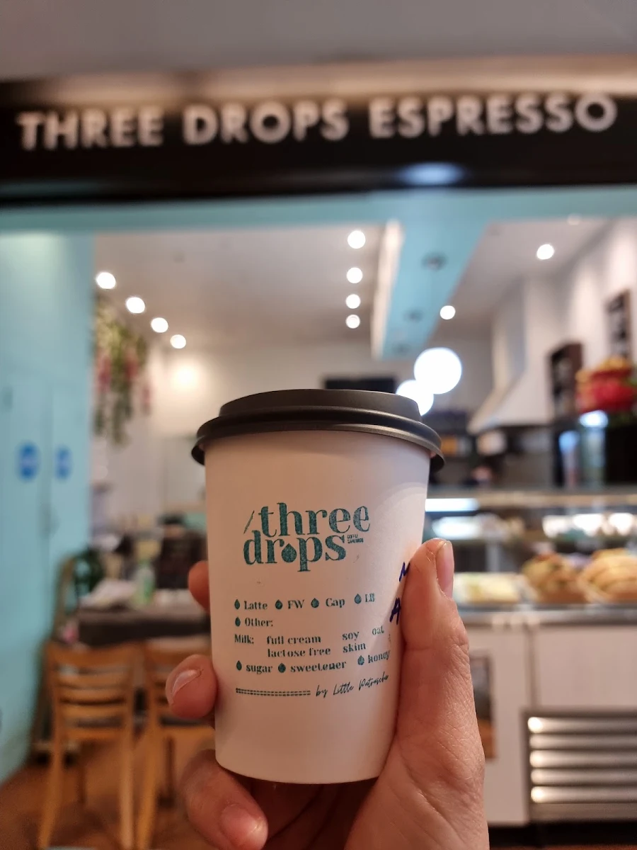 Mocha, Three Drops Coffee & Sandwich