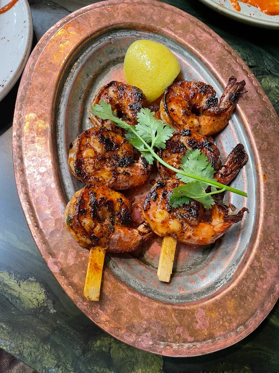 Prawns, Babylon Rooftop & Garden Bar