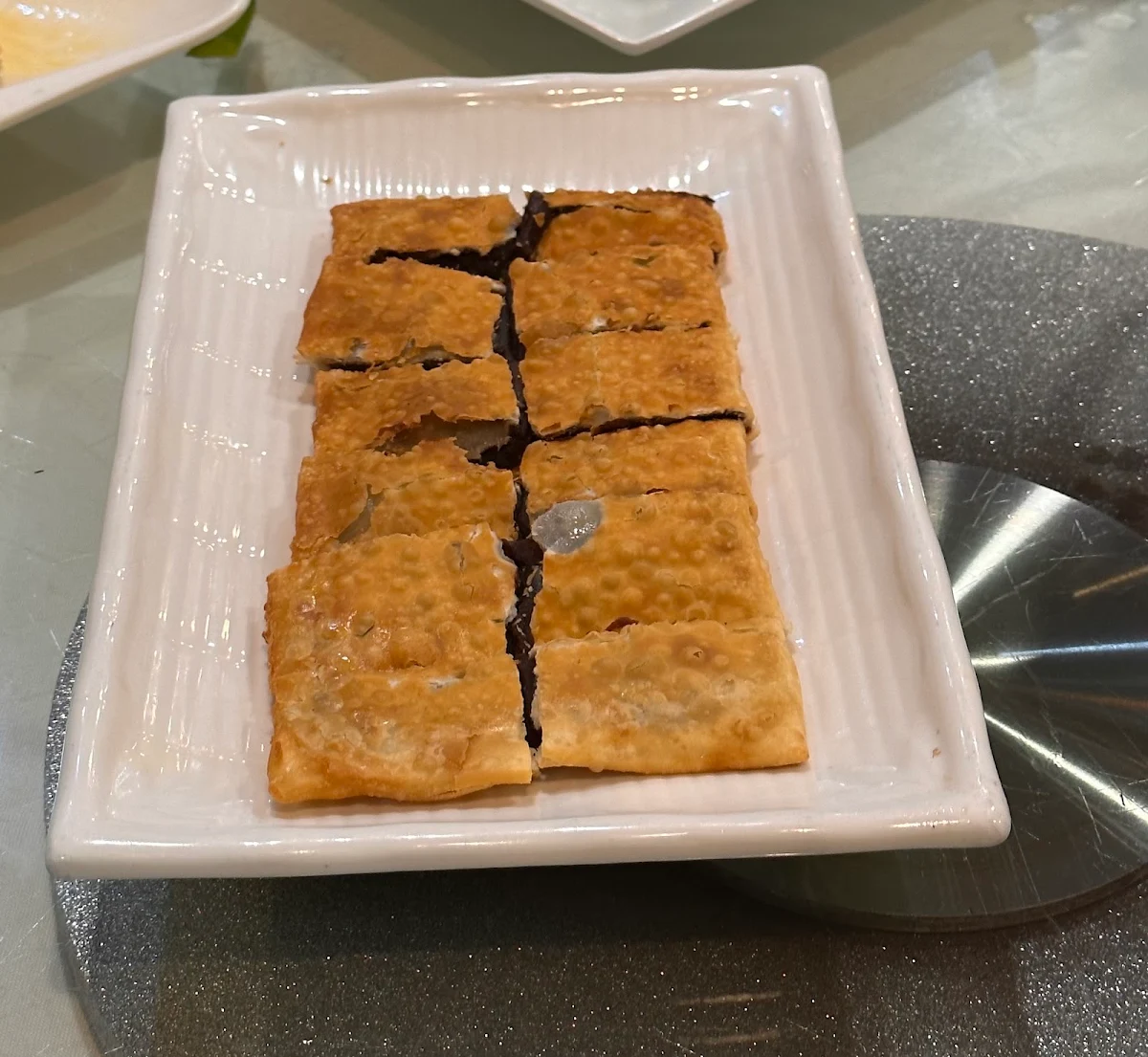 Deep Fried Red Bean Dessert