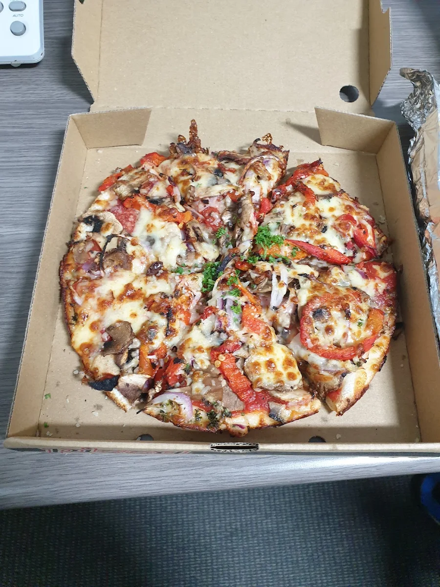 Reef and Beef Pizza