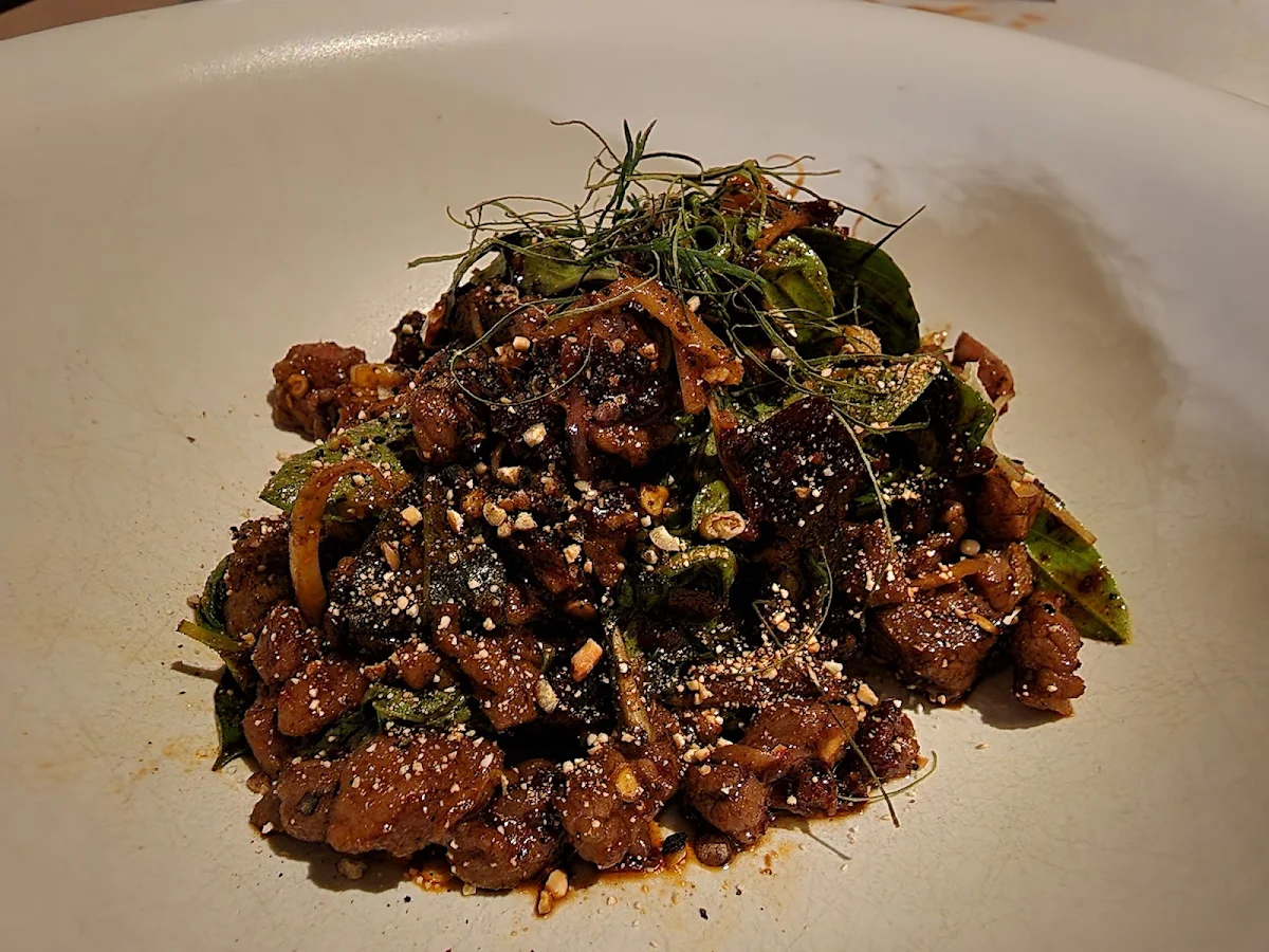 Beef Larb, sAme sAme Brisbane