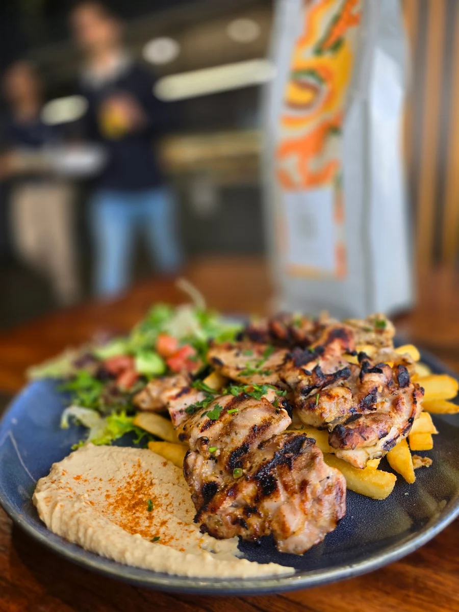 Grilled Chicken and Chips