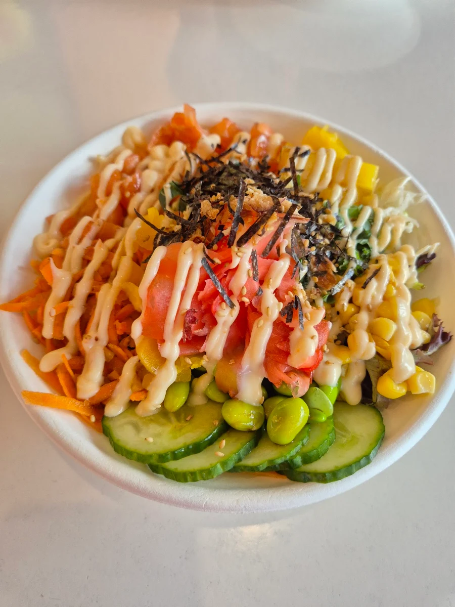 Crab Meat Poke Bowl