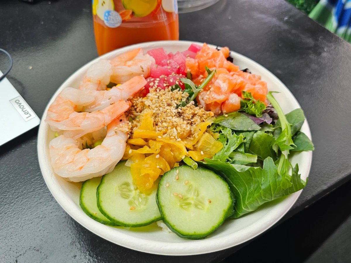 Prawn Poke Bowl
