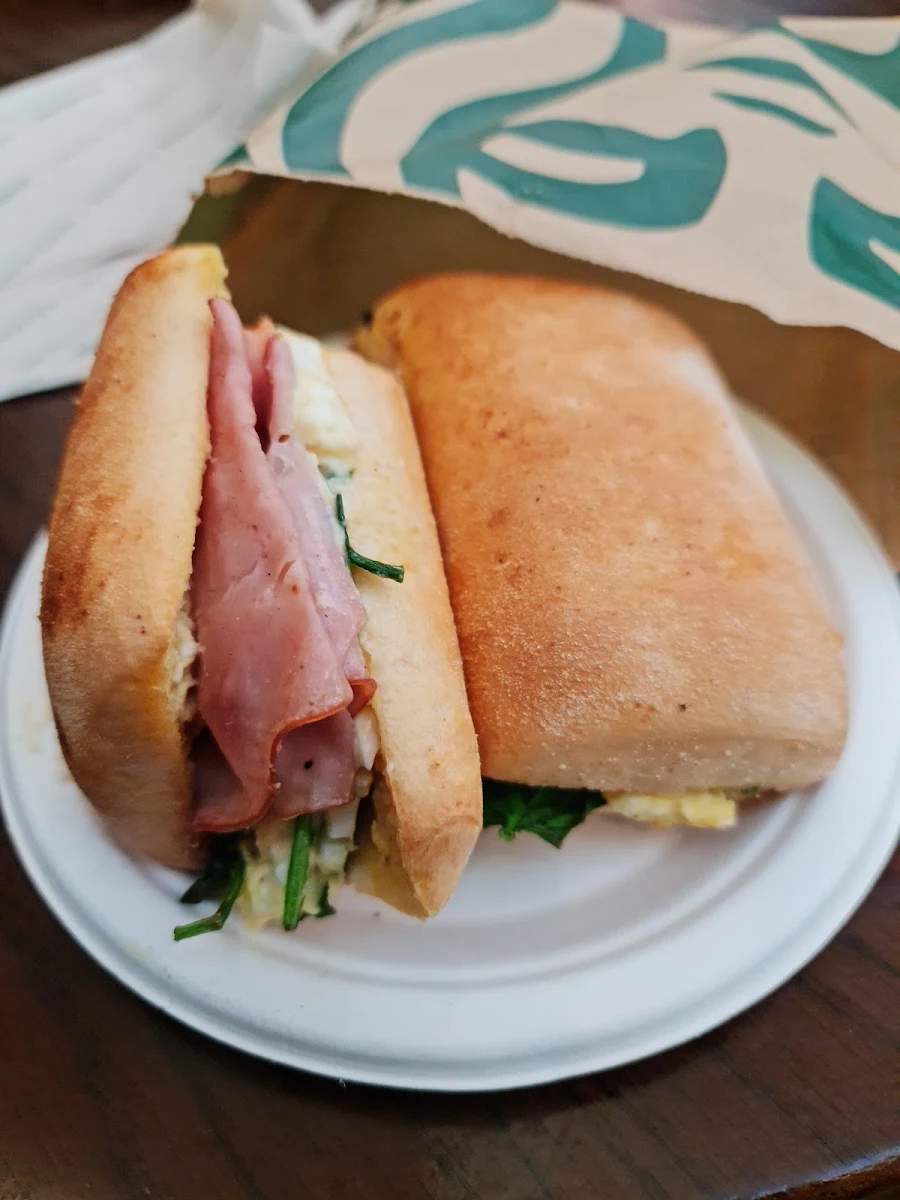Eggs Benedict Panini