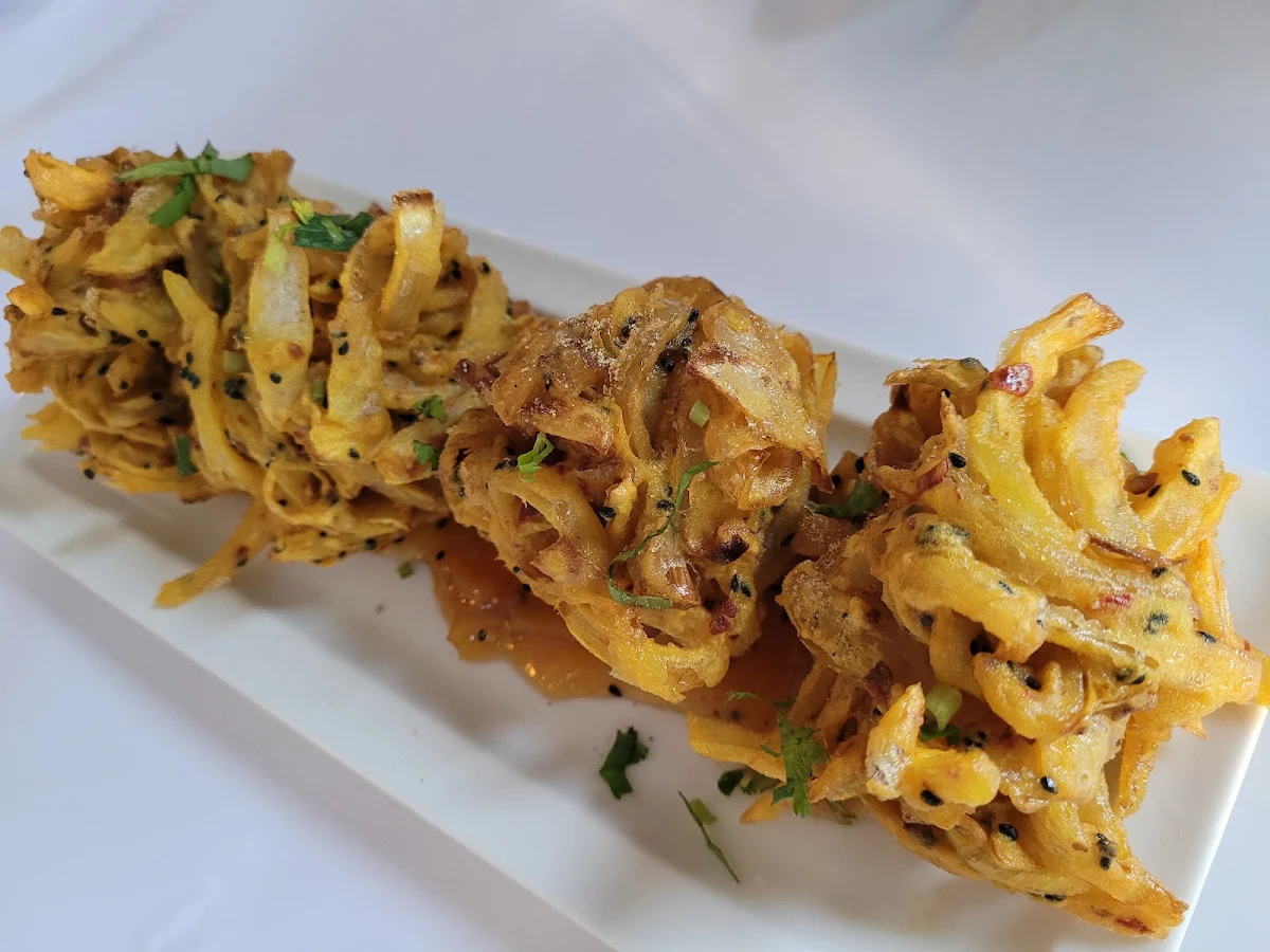 Onion Bhaji Vegan