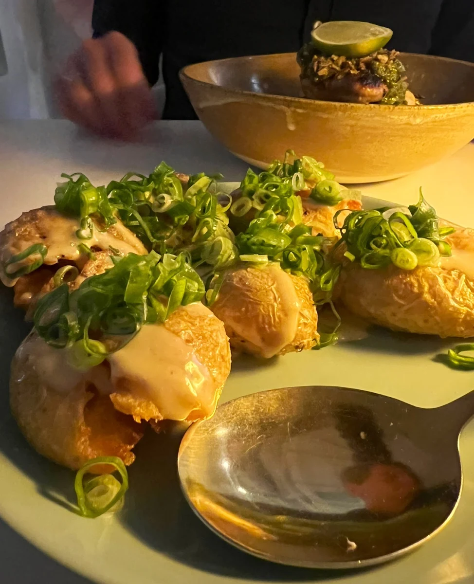 Smashed Potatoes, Lanai Noosa - Restaurant