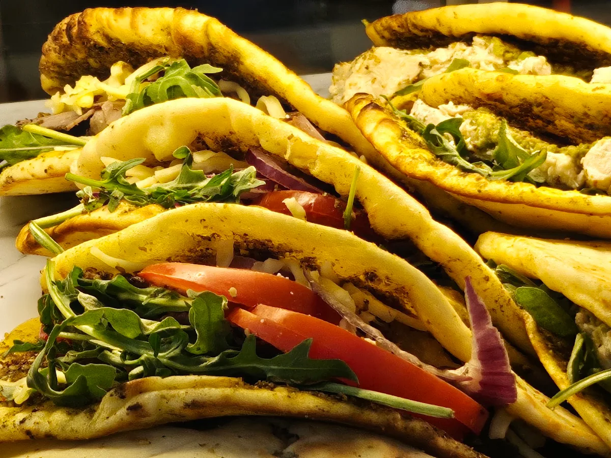 Assorted Paninis, Cafe Alfretti