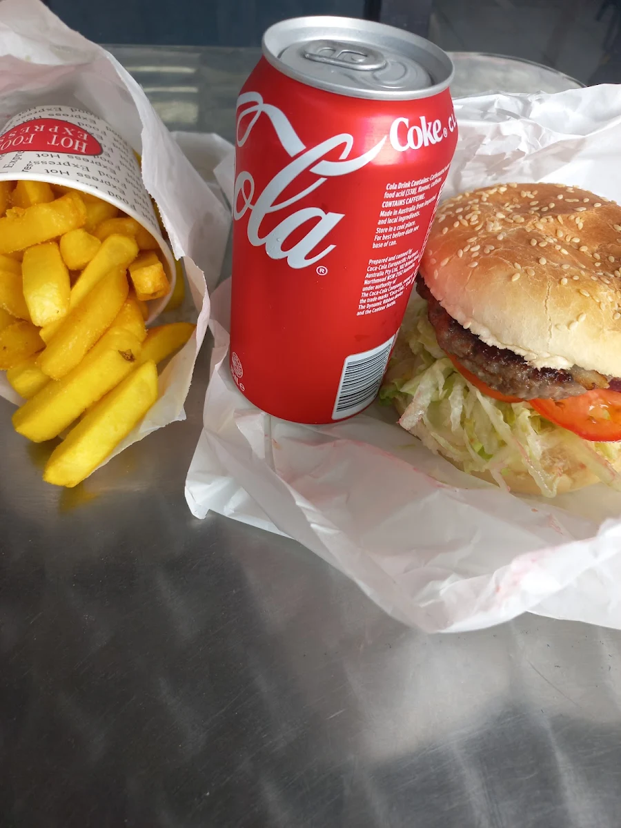 Burger Combo, Gold Fish Coopers Plains