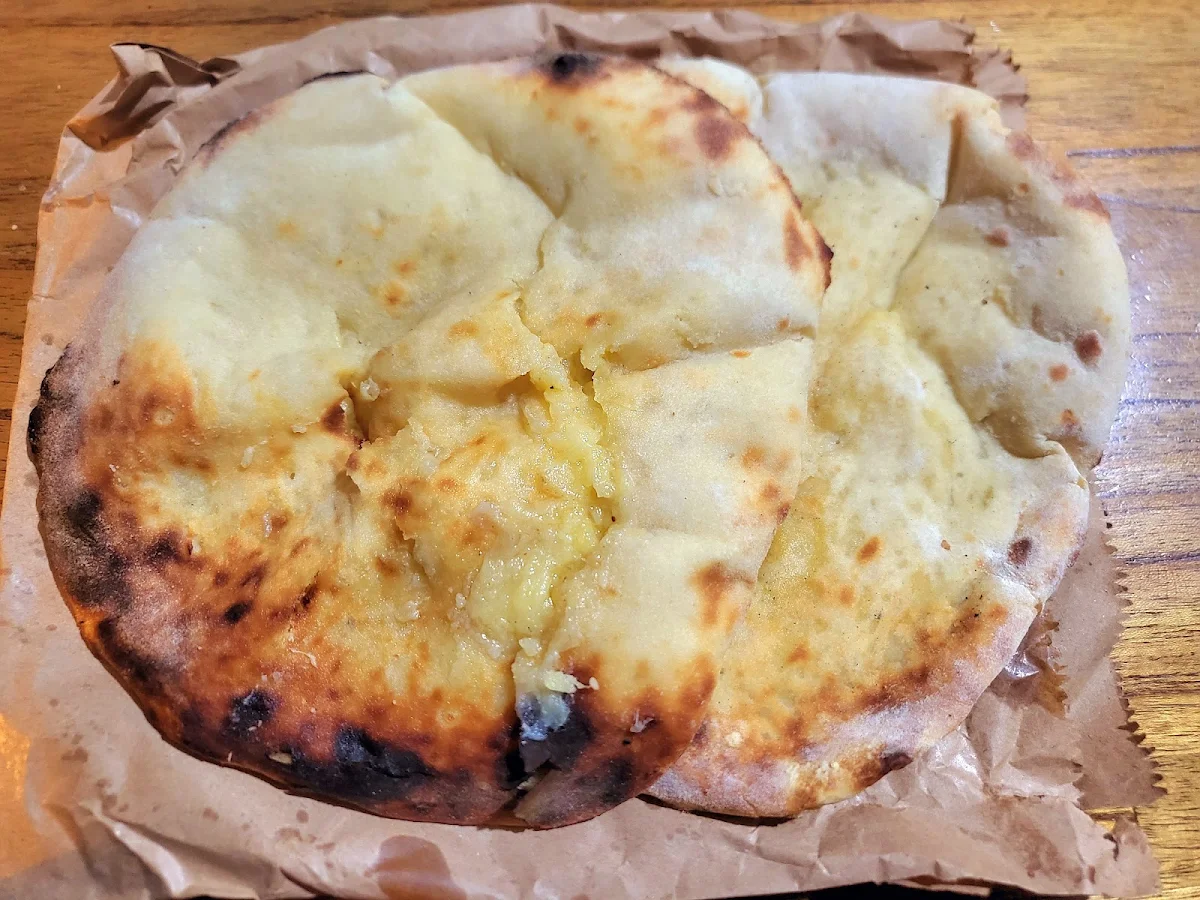 Cheese Garlic Naan