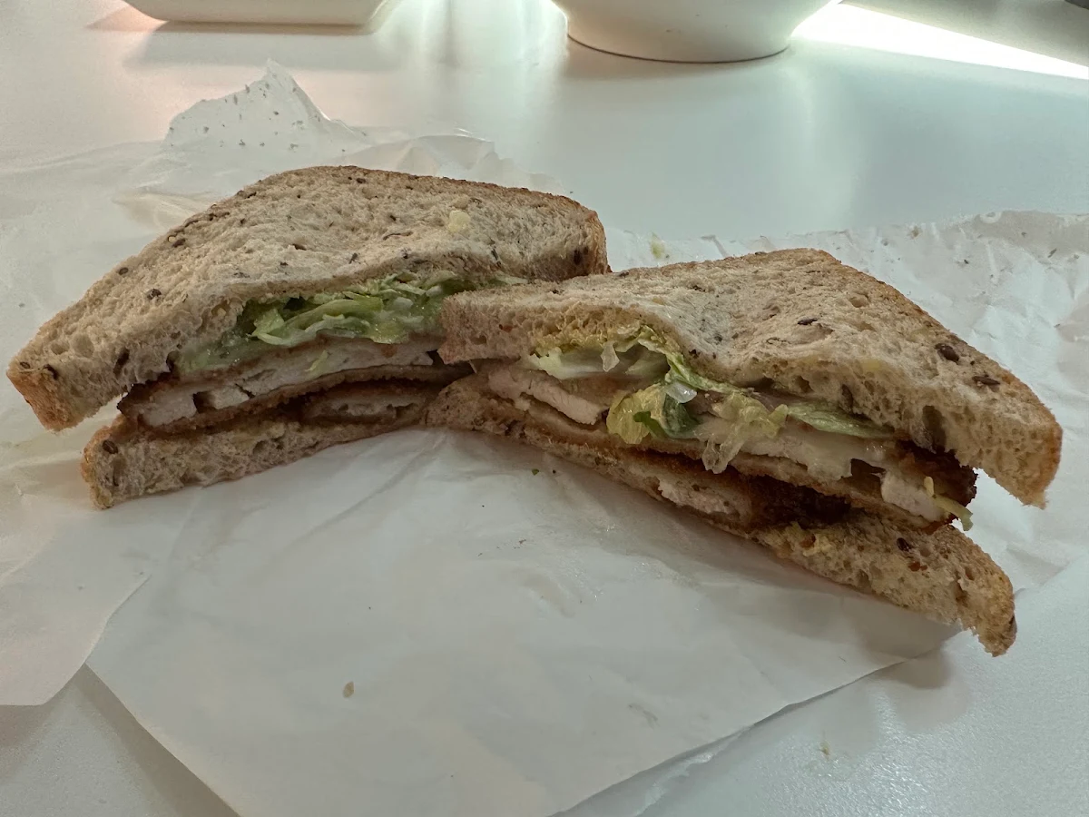 Chicken Schnitzel Sandwich