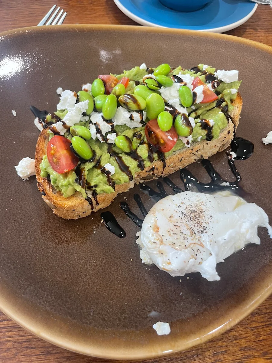Smashed Avocado, Mudgee Bah Espresso Cafe