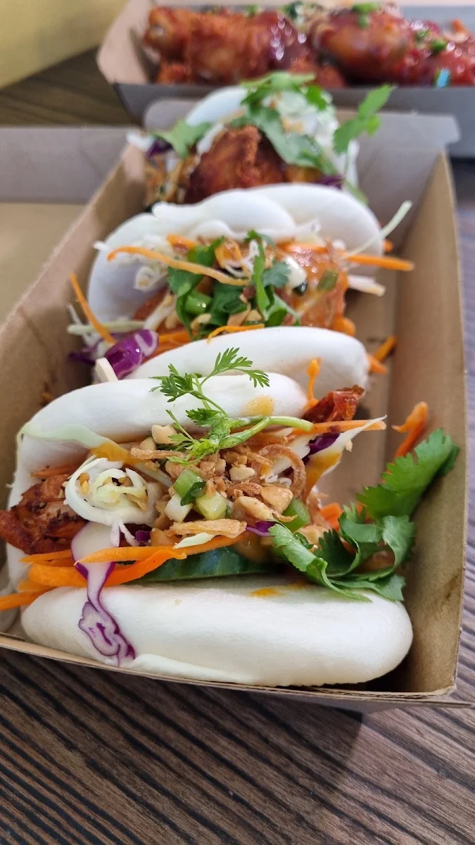 Crackling Pork Bao Bun